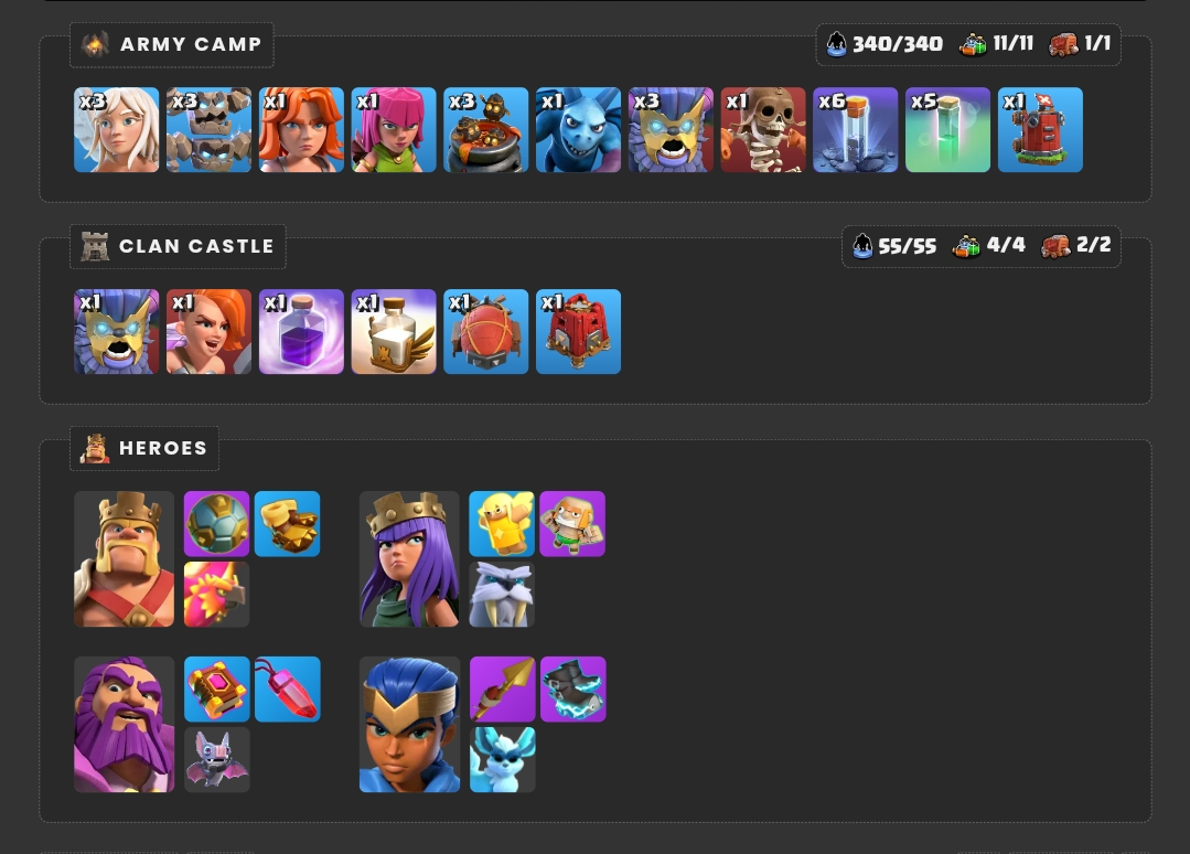 TH18 Metor Golem strategy